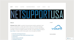 Desktop Screenshot of netsupportusa.com